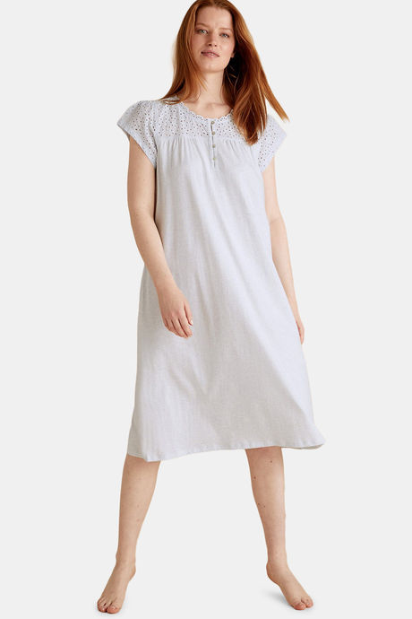 Marks and spencer cotton nightdress best sale